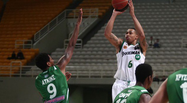 ÓËÏÔÅÑ ÐÁÍÁÈÇÍÁÉÊÏÓ - ÊÁÏÄ SLAUGHTER PANATHINAIKOS - KAOD (BASKET LEAGUE 2014-2015)