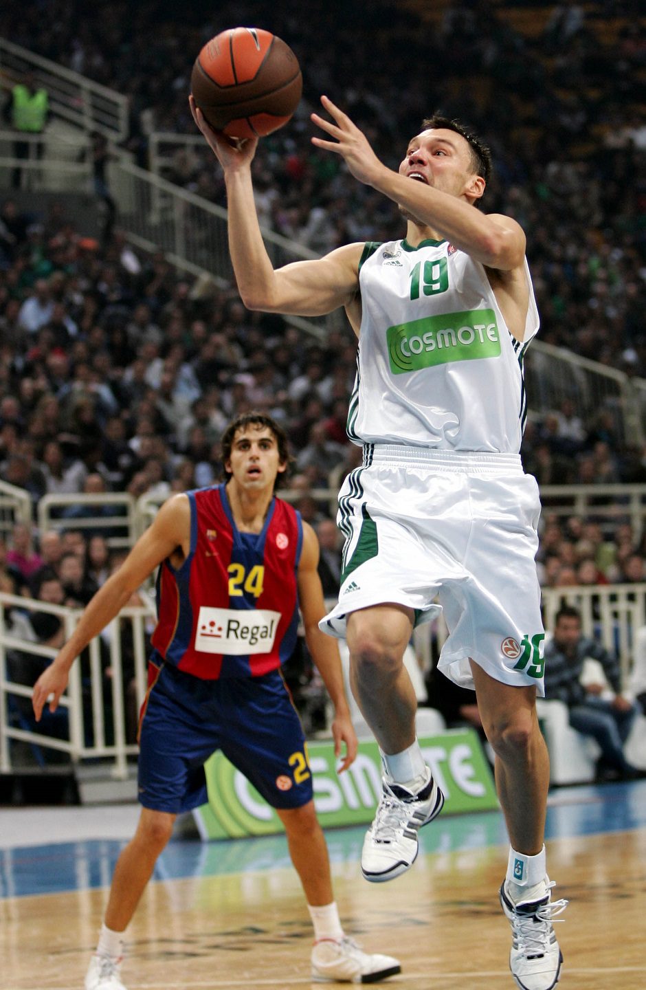 ÃÉÁÓÉÊÅÂÉÔÓÉÏÕÓ / ÐÁÍÁÈÇÍÁÉÊÏÓ - ÌÐÁÑÔÓÅËÏÍÁ (ÅÕÑÙËÉÃÊÁ 2008) JASIKEVICIUS / PANATHINAIKOS - BARCELONA (EUROLEAGUE 2008)