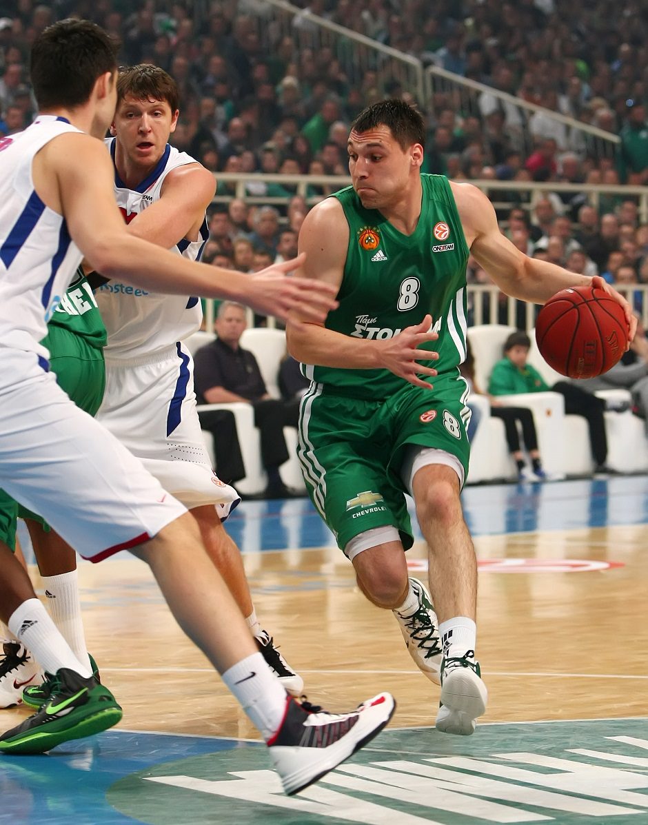 ÌÁÔÓÉÏÕËÉÓÁ ÐÁÍÁÈÇÍÁÉÊÏÓ - ÔÓÓÊÁ (ÅÕÑÙËÉÃÊÁ 2012-2013) MACIULIS PANATHINAIKOS - CSKA (EUROLEAGUE 2012-2013)