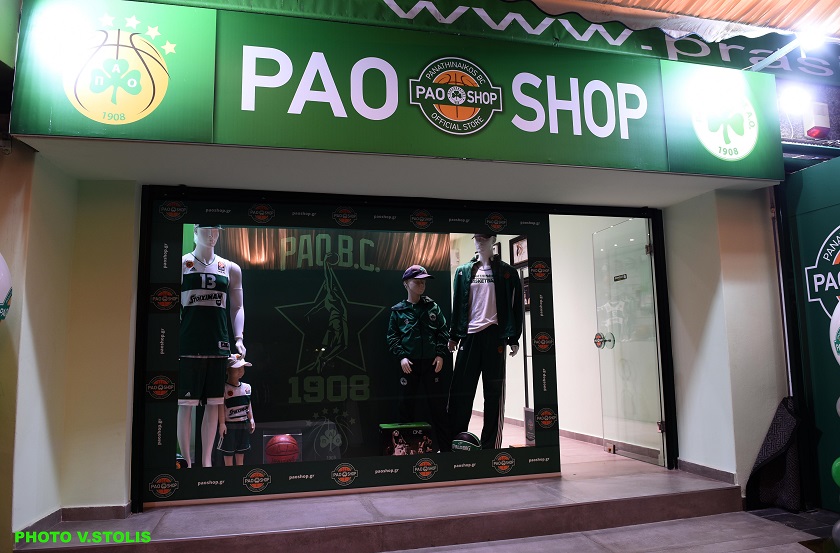 Τα κλικ της «πράσινης» βραδιάς στο νέο PAO Shop (Pics)