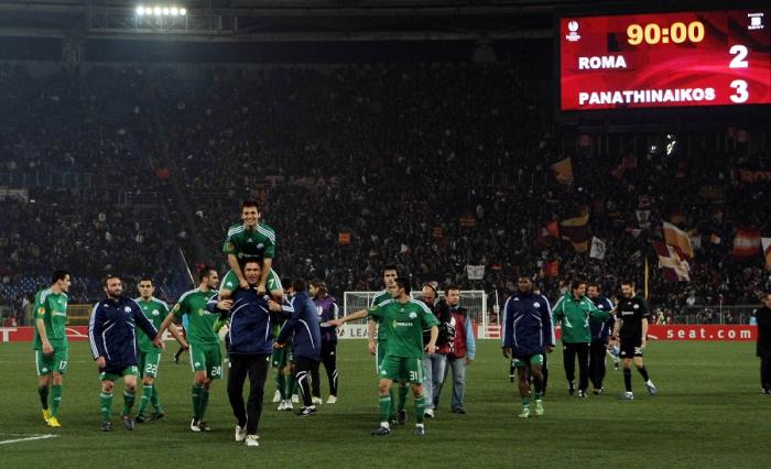 Οταν… έβαλε φωτιά στη Ρώμη! (vids, pics) | panathinaikos24.gr Οταν… έβαλε φωτιά στη Ρώμη! (vids, pics) | panathinaikos24.gr