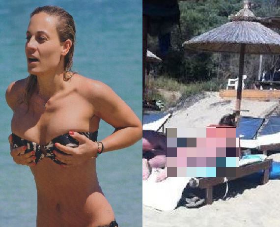 ΚΡΑΤΗΘΕΙΤΕ: Η Ελεωνόρα Μελέτη κάνει γυμνισμό σε παραλία και φωτογραφίζεται! (pic)