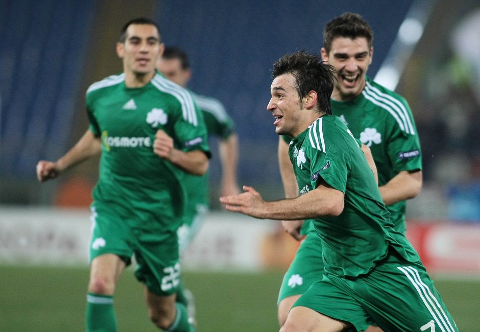 ÊÁÔÓÏÕÑÁÍÇÓ ÍÉÍÇÓÑÏÌÁ - ÐÁÍÁÈÇÍÁÉÊÏÓ (ÃÉÏÕÑÏÐÁ ËÉÃÊ 2009-2010)KATSOURANIS NINISROMA - PANATHINAIKOS (EUROPA LEAGUE 2009-2010)
