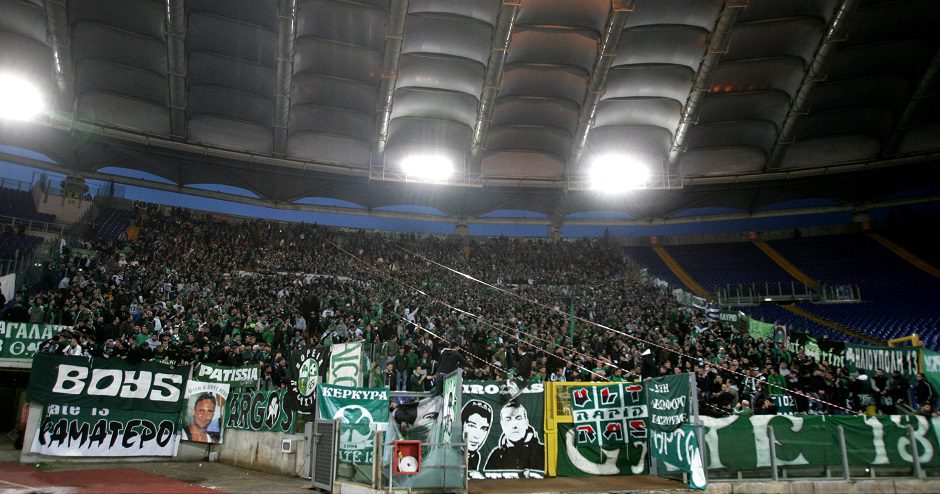 ÑÏÌÁ - ÐÁÍÁÈÇÍÁÉÊÏÓ (ÃÉÏÕÑÏÐÁ ËÉÃÊ 2009-2010)ROMA - PANATHINAIKOS (EUROPA LEAGUE 2009-2010)