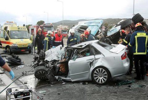 Είδηση – σοκ: Νέο φρικτό τροχαίο ατύχημα στην Εθνική οδό!