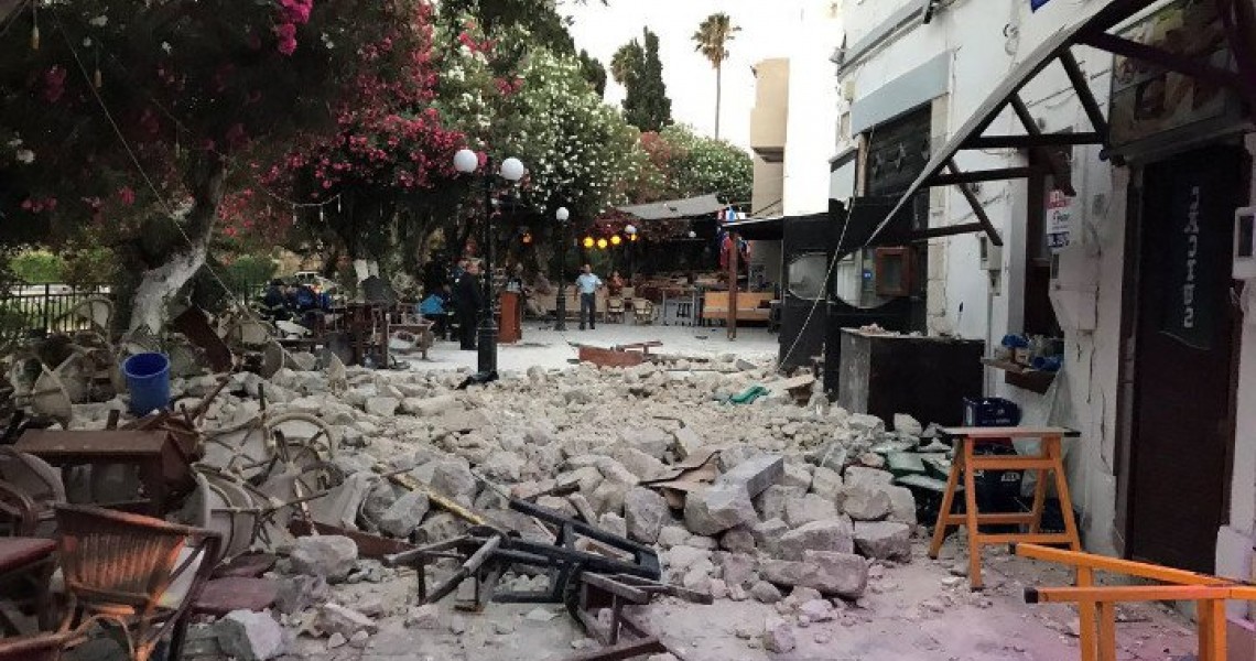 Φονικός σεισμός στην Κω – Δύο νεκροί και πέντε τραυματίες (pics)