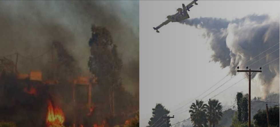 Κασσάνδρα: Μάχη με τις φλόγες δίνουν οι πυροσβεστικές δυνάμεις – Αγωνιούν οι κάτοικοι