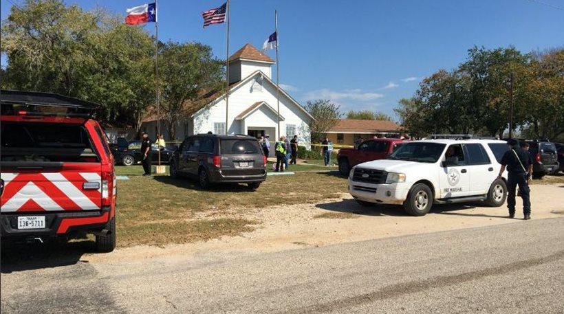 EKTAKTO: Πυροβολισμοί σε εκκλησία στο Τέξας- Πληροφορίες για 15 νεκρούς