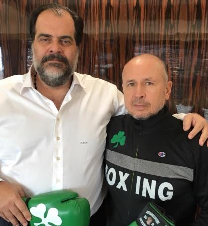 Μαζί με τον Πατέρα ο Αιδινιώτης (pic) | panathinaikos24.gr Μαζί με τον Πατέρα ο Αιδινιώτης (pic) | panathinaikos24.gr