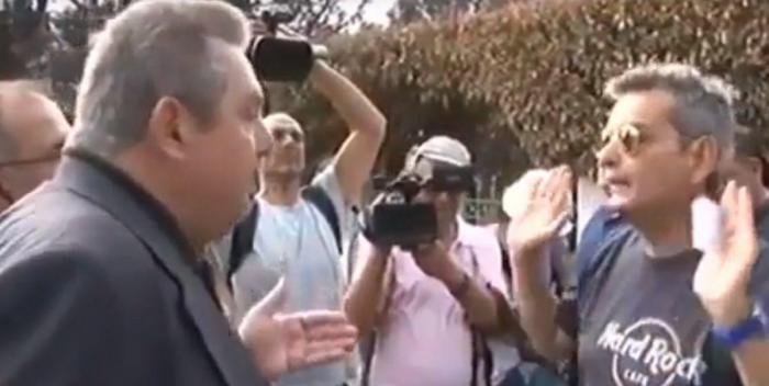 Απίστευτη ατάκα Καμμένου σε πληγέντα: «Μόνος εσείς και ο Πορτοσάλτε τα λέτε αυτά» – Οργή των πολιτών (vid)