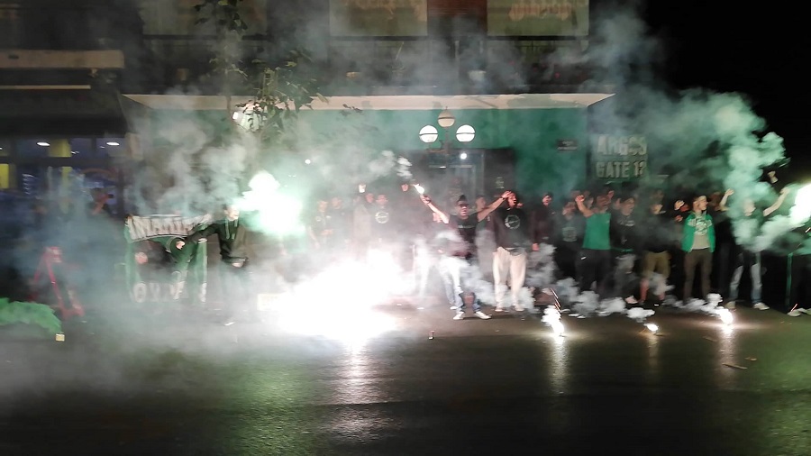 Έκαναν τη νύχτα «πράσινη» στη γιορτή για τα 5 χρόνια της Θύρας 13 Μεγαλόπολης (Pics/Vid)