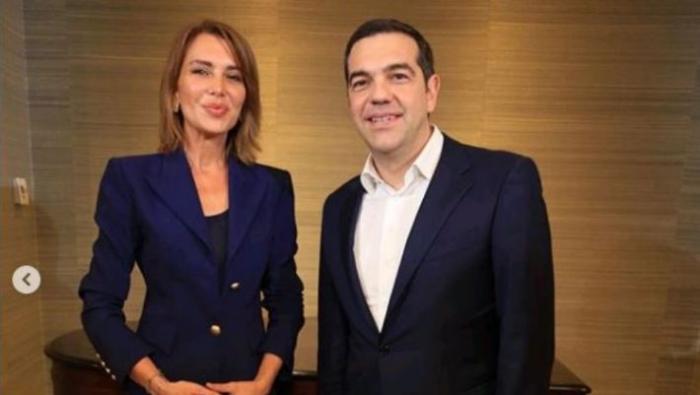 H εντυπωσιακή κοκκινομάλλα που πήρε συνέντευξη από τον Τσίπρα (pics) | panathinaikos24.gr H εντυπωσιακή κοκκινομάλλα που πήρε συνέντευξη από τον Τσίπρα (pics) | panathinaikos24.gr