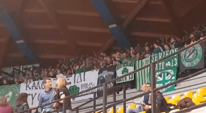 «Είμαστε από τη Λεωφόρο» στο Μιλάνο (vid) | panathinaikos24.gr «Είμαστε από τη Λεωφόρο» στο Μιλάνο (vid) | panathinaikos24.gr