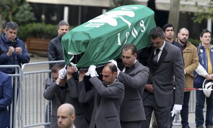 Με σημαία του Παναθηναϊκού το τελευταίο «αντίο» στον Θανάση Γιαννακόπουλο (pics) | panathinaikos24.gr Με σημαία του Παναθηναϊκού το τελευταίο «αντίο» στον Θανάση Γιαννακόπουλο (pics) | panathinaikos24.gr