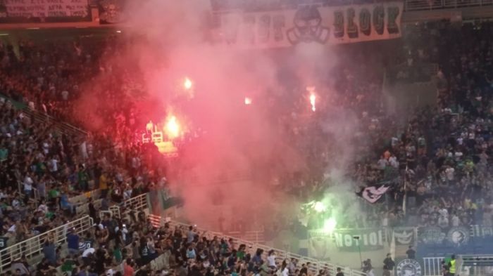 Πάρτι στο ΟΑΚΑ από 15.000 οπαδούς! (vids) | panathinaikos24.gr Πάρτι στο ΟΑΚΑ από 15.000 οπαδούς! (vids) | panathinaikos24.gr