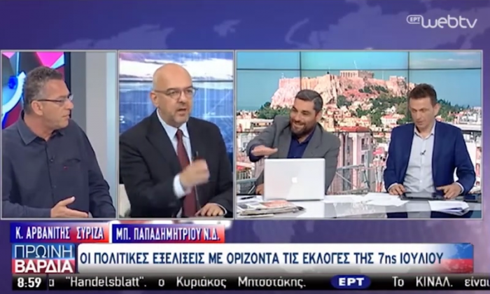 Καβγάς με ακραία υπονοούμενα ανάμεσα σε Αρβανίτη και Παπαδημητρίου: «Τι να ολοκληρώσετε; Δεν κάνουμε σ€ξ» (Vid) | panathinaikos24.gr Καβγάς με ακραία υπονοούμενα ανάμεσα σε Αρβανίτη και Παπαδημητρίου: «Τι να ολοκληρώσετε; Δεν κάνουμε σ€ξ» (Vid) | panathinaikos24.gr