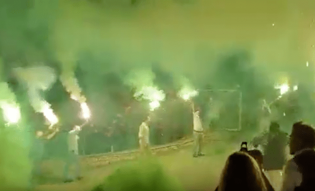 Γάμος α λα… Παναθηναϊκά! (vid) | panathinaikos24.gr Γάμος α λα… Παναθηναϊκά! (vid) | panathinaikos24.gr