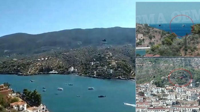 Ελικόπτερο – Πόρος: Φωτογραφίες από τη στιγμή της πτώσης (pics) | panathinaikos24.gr Ελικόπτερο – Πόρος: Φωτογραφίες από τη στιγμή της πτώσης (pics) | panathinaikos24.gr