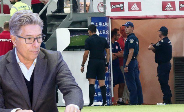 «Βόμβα» Περέιρα: «Το VAR μπήκε στο Καραϊσκάκη μία ώρα πριν το ματς αντί για τρεις»