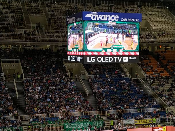 Σποτάκι για το PAO ALIVE στο jumbotron του ΟΑΚΑ | panathinaikos24.gr Σποτάκι για το PAO ALIVE στο jumbotron του ΟΑΚΑ | panathinaikos24.gr