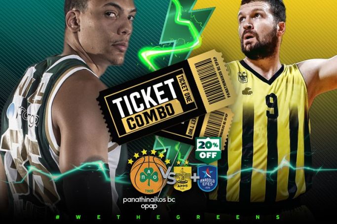 «Πράσινο» ticket combo για Άρη και Εφές | panathinaikos24.gr «Πράσινο» ticket combo για Άρη και Εφές | panathinaikos24.gr