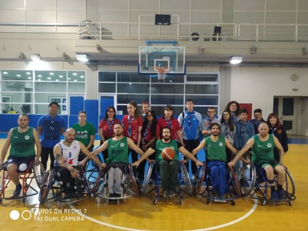 Πρόσκοποι και Παναθηναϊκός ΑμεΑ μαζί | panathinaikos24.gr Πρόσκοποι και Παναθηναϊκός ΑμεΑ μαζί | panathinaikos24.gr