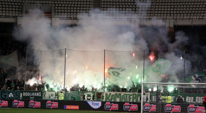 Πανό στο ΟΑΚΑ κατά Σαββίδη και Μαρινάκη (Pic) | panathinaikos24.gr Πανό στο ΟΑΚΑ κατά Σαββίδη και Μαρινάκη (Pic) | panathinaikos24.gr