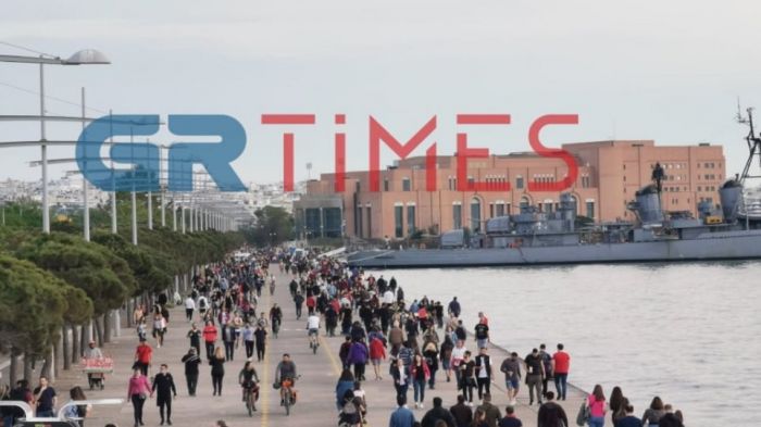 «Βούλιαξε» από κόσμο η Νέα Παραλία στη Θεσσαλονική (Pics) | panathinaikos24.gr «Βούλιαξε» από κόσμο η Νέα Παραλία στη Θεσσαλονική (Pics) | panathinaikos24.gr
