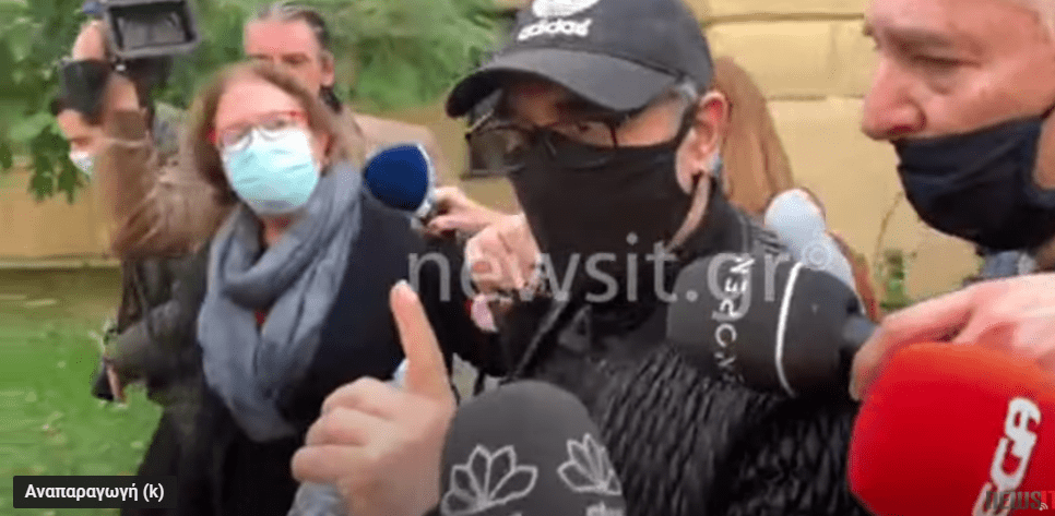 Η δήλωση Σφακιανάκη έξω από τα δικαστήρια (vid)