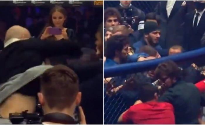 MMA: ΤΡΟΜΕΡΟ ξύλο σε συνέντευξη (vid) | panathinaikos24.gr MMA: ΤΡΟΜΕΡΟ ξύλο σε συνέντευξη (vid) | panathinaikos24.gr