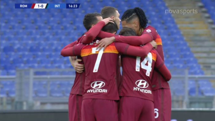 Ρόμα-Ίντερ: 1-0 στο 17′ ο Πελεγκρίνι (vid) | panathinaikos24.gr Ρόμα-Ίντερ: 1-0 στο 17′ ο Πελεγκρίνι (vid) | panathinaikos24.gr