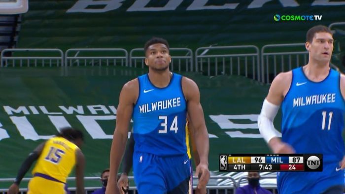 NBA: Ισοφάρισε το ρεκόρ λαθών του ο Γιάννης με airball (vid) | panathinaikos24.gr NBA: Ισοφάρισε το ρεκόρ λαθών του ο Γιάννης με airball (vid) | panathinaikos24.gr