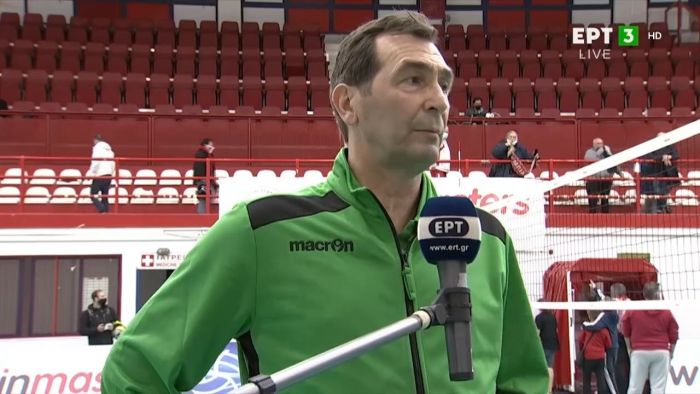 Δ. Ανδρεόπουλος: “Μόνο στο 1ο σετ ήμασταν όπως έπρεπε” (vid) | panathinaikos24.gr Δ. Ανδρεόπουλος: “Μόνο στο 1ο σετ ήμασταν όπως έπρεπε” (vid) | panathinaikos24.gr