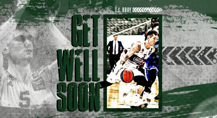 Χειρουργήθηκε ο Μπρέι | panathinaikos24.gr Χειρουργήθηκε ο Μπρέι | panathinaikos24.gr