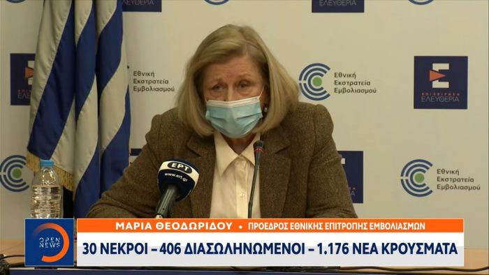 Έκτακτο δελτίο: 30 νεκροί – 406 διασωληνωμένοι – 1.176 νέα κρούσματα κορωνοϊού (vid) | panathinaikos24.gr Έκτακτο δελτίο: 30 νεκροί – 406 διασωληνωμένοι – 1.176 νέα κρούσματα κορωνοϊού (vid) | panathinaikos24.gr