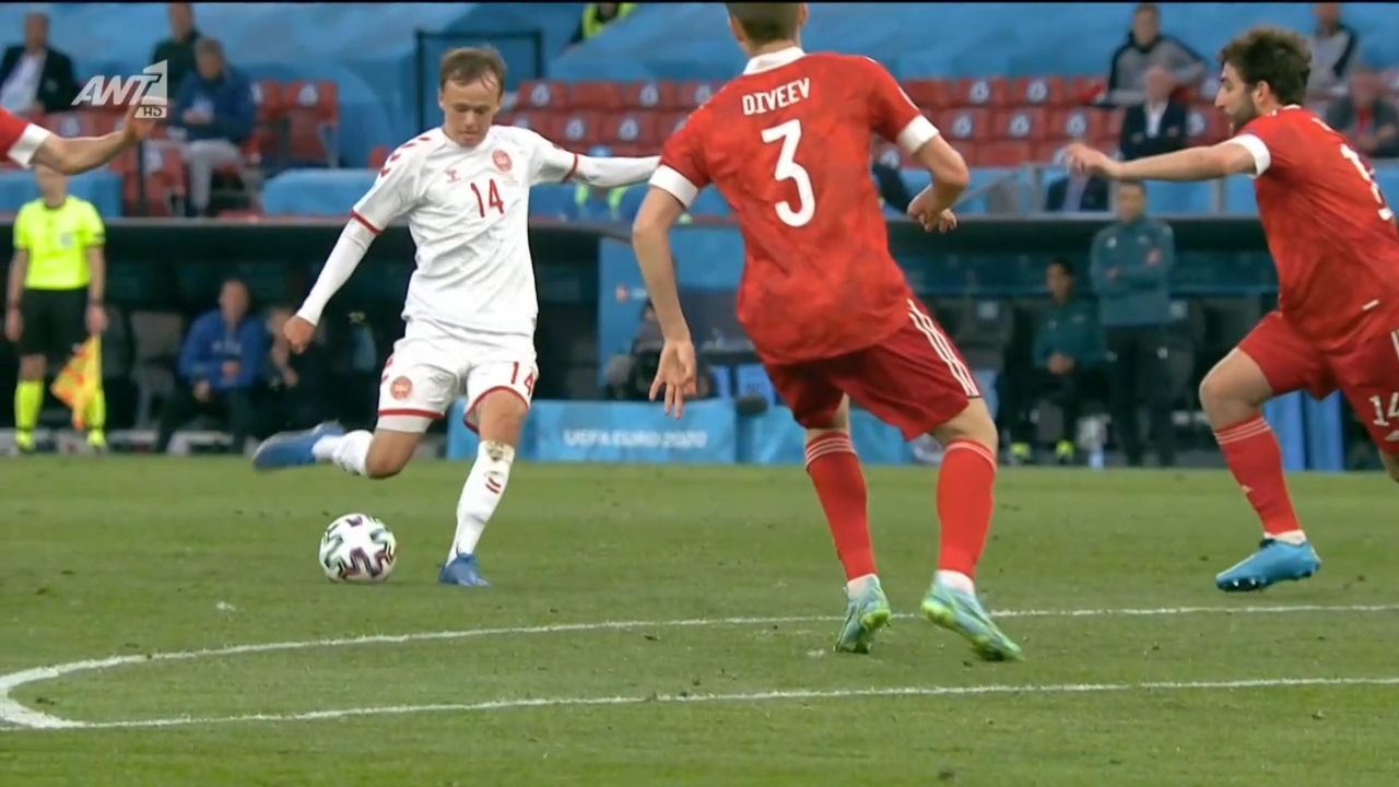 Ρωσία – Δανία : 0-1 με ΓΚΟΛΑΡΑ ο Ντάμσγκααρντ (vid)