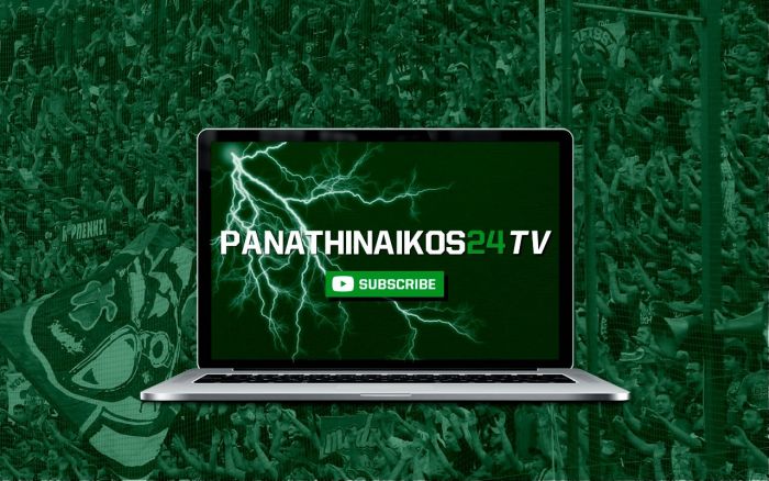 Panathinaikos24 TV: Το μεγαλύτερο κανάλι για τον Παναθηναϊκό συνεχίζει με δυναμικό τρόπο!