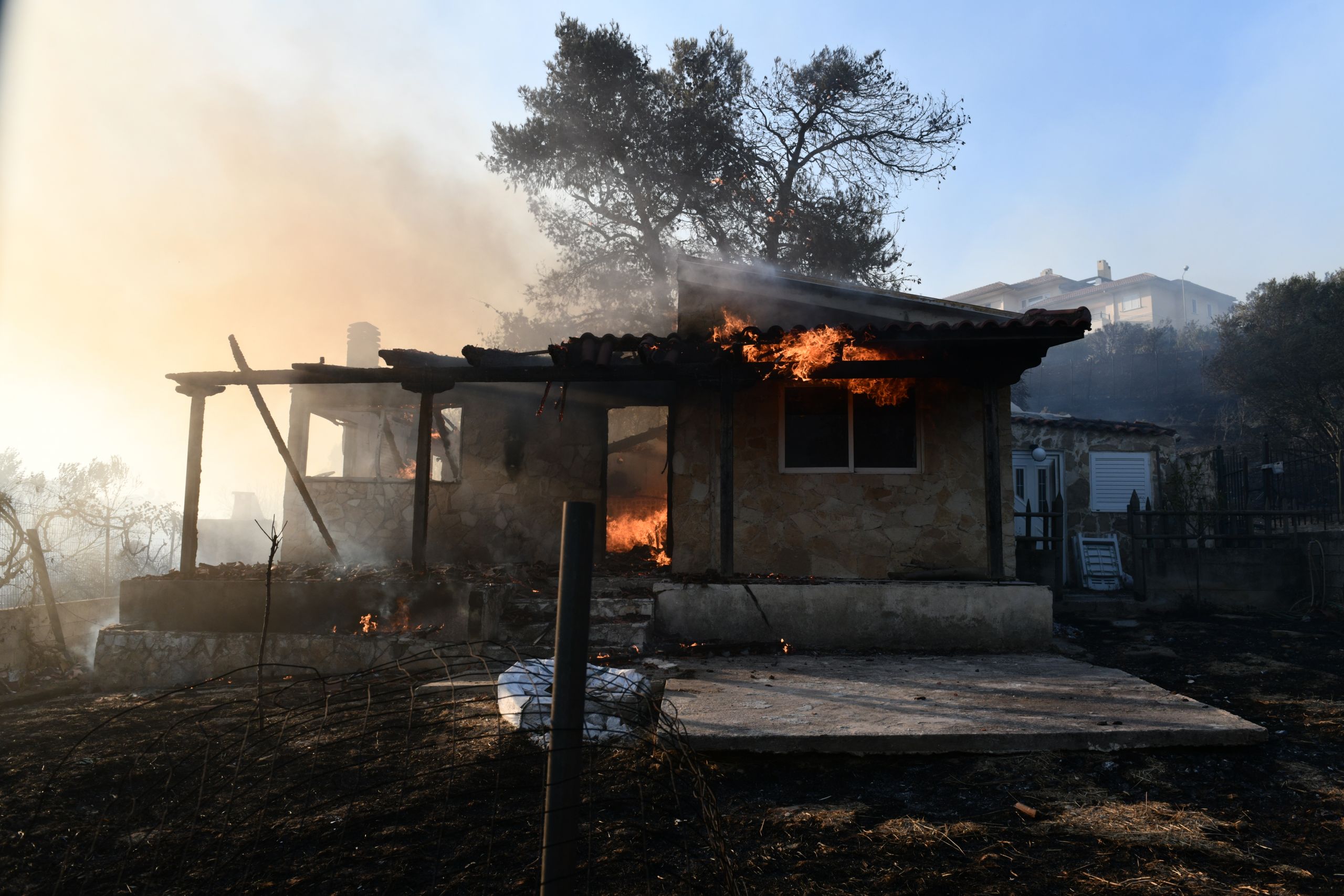 Φωτιά στην Πεντέλη: Ηλικιωμένος αυτοκτόνησε όταν είδε το σπίτι του να ξανακαίγεται