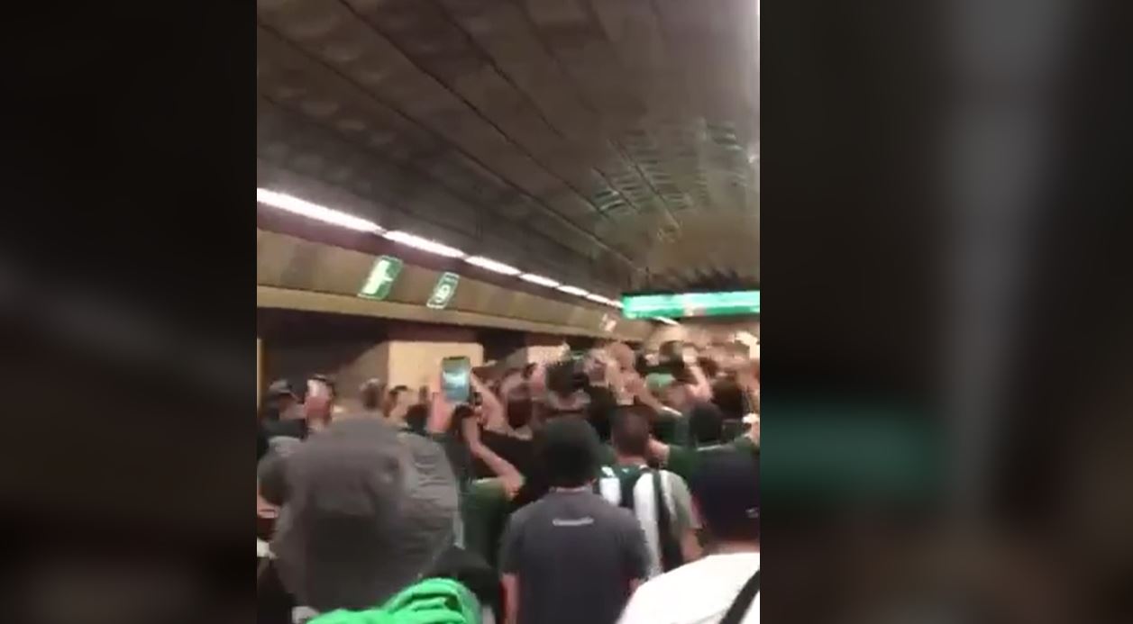 «Πράσινη» παράνοια και στο μετρό της Πράγας (Vids)