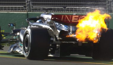 Φωτιά σε μονοθέσιο της Formula 1