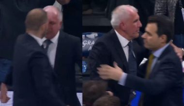 Ο ιδιαίτερος πανηγυρισμός του Ομπράντοβιτς για τη νίκη του επί του κουμπάρου του, Δημήτρη Ιτούδη (vid)